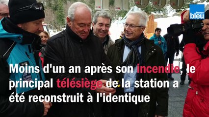 La Pierre Saint Martin retrouve son télésiège star, le "Family"