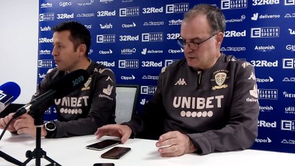 Marcelo Bielsa pre-Boro press conference