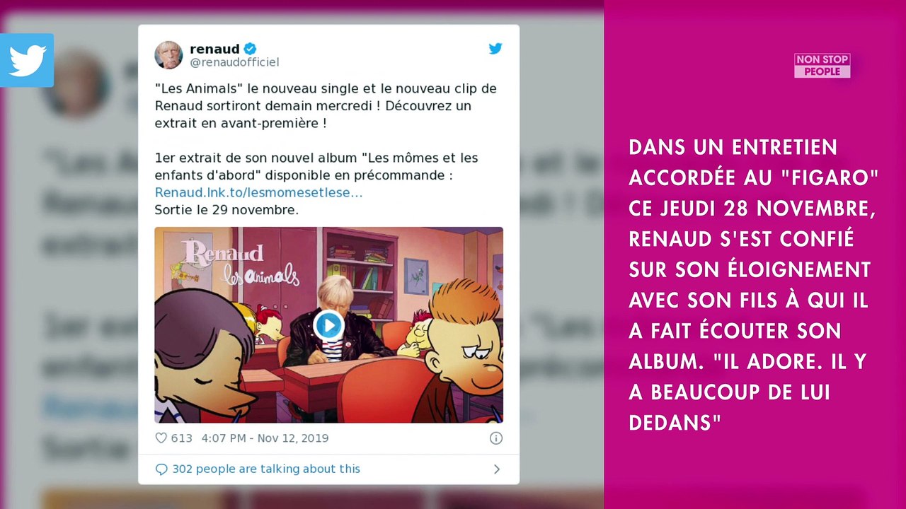 Renaud absent pour son fils Malone : il se confie sur leur éloignement