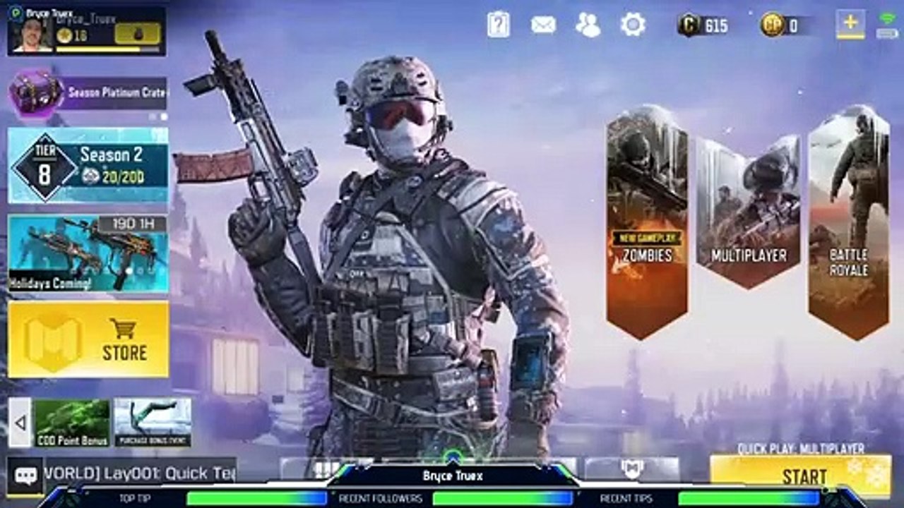 #CODMobile [on PC] #28 - 11-26-19 - 5v5 RANDOMS - Starting over, level 0, AGAIN! Glitch again!