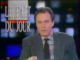 Antenne 2 - 27 Décembre 1988 - Teasers, pubs, JT Nuit (Philippe Gassot), jingle 