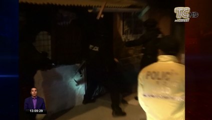 Siete detenidos tras operativo realizado en Manabí