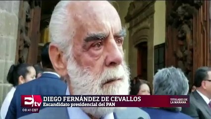 Fernández Cevallos llama a mexicanos a cerrar filas con López Obrador