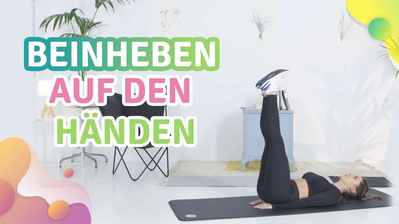 Beinheben auf den Händen - Besser gesund Leben