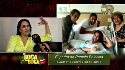 “Perdió la visión”: Pamela Palacios habla de la salud de su padre