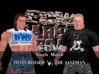 ECW Barely Legal Mod Matches Stevie Richards vs The Sandman