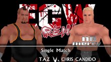 ECW Barely Legal Mod Matches Taz vs Chris Candido