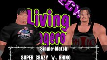 ECW Barely Legal Mod Matches Super Crazy vs Rhino
