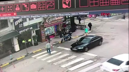 Yayalara yol vermeyen sürücülere kameradan ceza