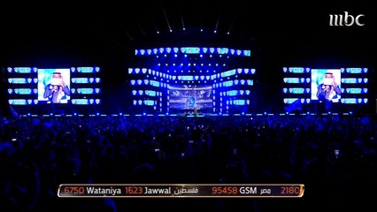 شاهد لقطات من حفل ليلة زعيم آسيا في صدى الملاعب