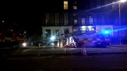 Fire breaks out in Edinburgh's Haddington Place