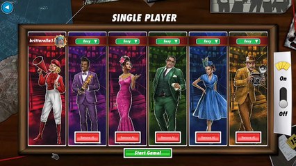 Clue/Cluedo Hollywood Studio Board & Character Theme Gameplay