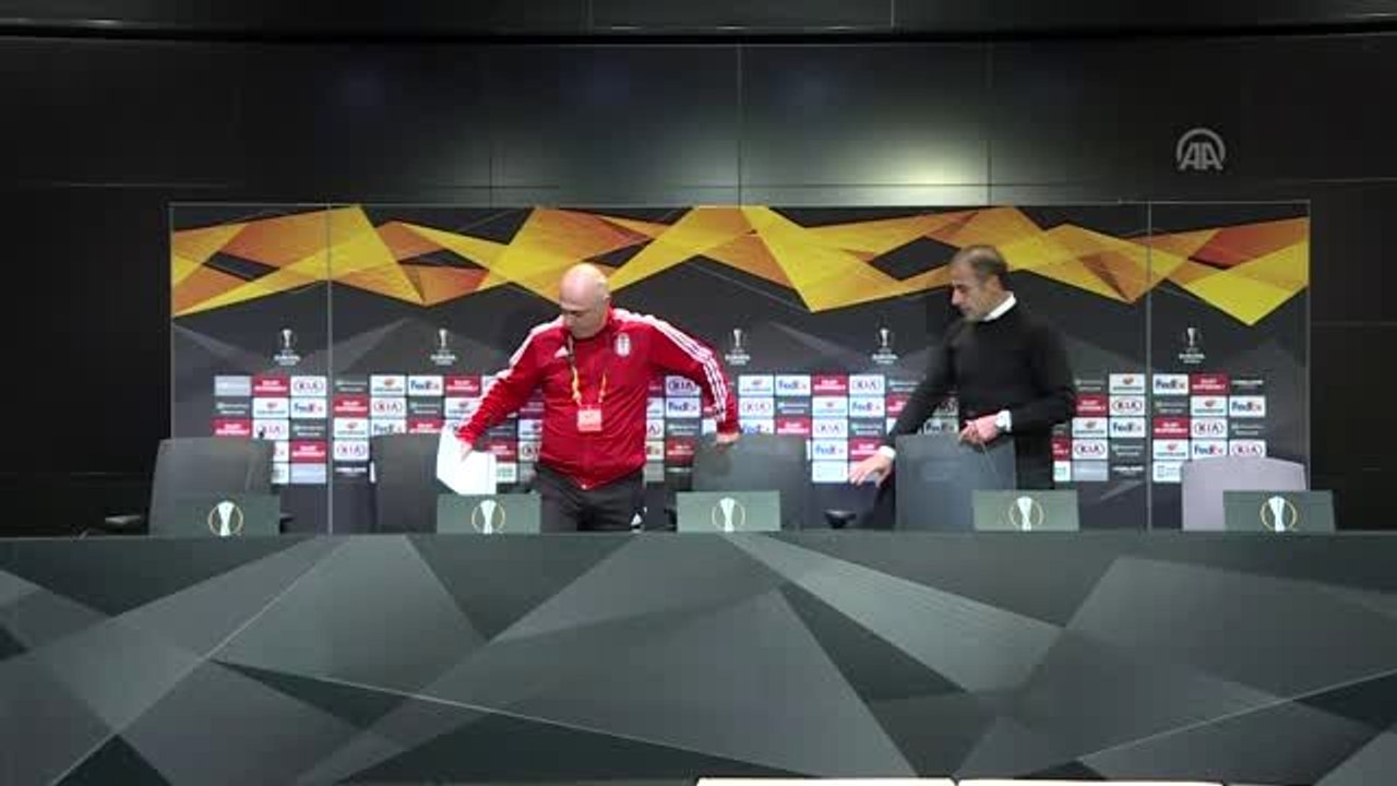 Beşiktaş-Slovan Bratislava maçının ardından -  Abdullah Avcı