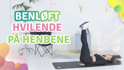 Benløft hvilende på hendene - Veien til Helse