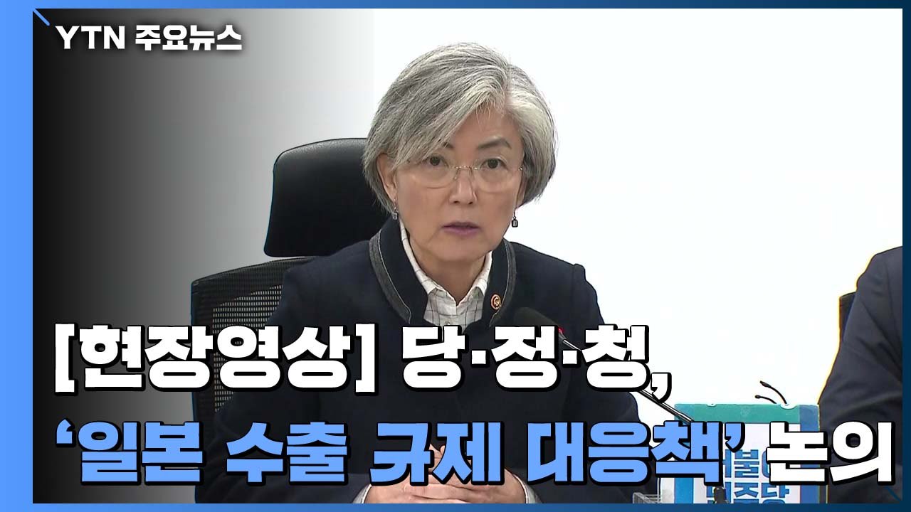 [현장영상] 당·정·청, '일본 수출 규제 대응책' 논의 / YTN