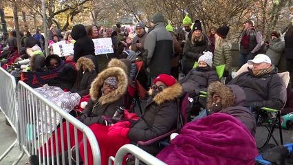 New York'ta Şükran Günü yürüyüşü