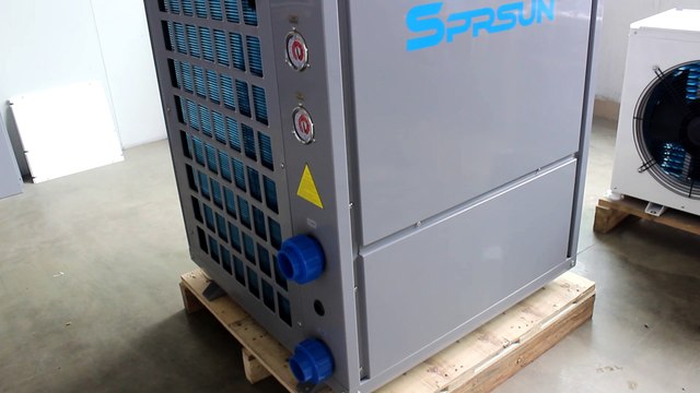 SPRSUN Top Discharge 10KW-26KW Monoblock Air Source Swimming Pool Heat Pump