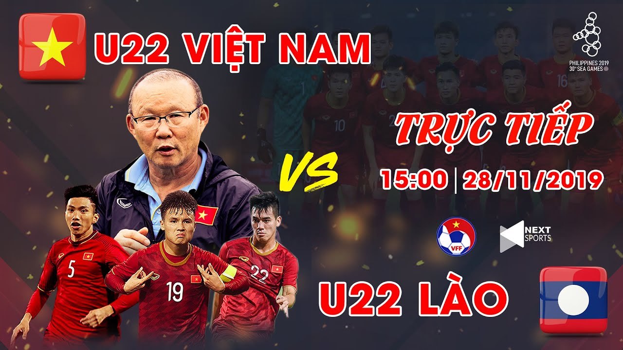 TRỰC TIẾP SEA GAMES | U22 VIỆT NAM - U22 LÀO | BÓNG ĐÁ NAM SEA GAMES 30 | VFF CHANNEL