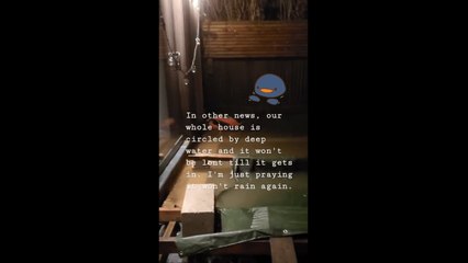 Marzia Kjellberg reveals neighbours’ sewage is threatening to flood house