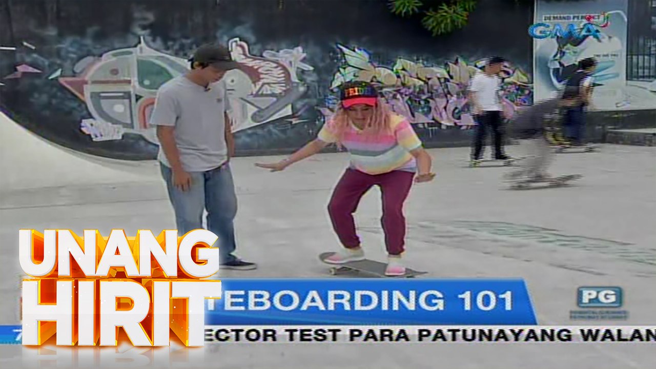 Unang Hirit: Skateboard 101 with Boobay!