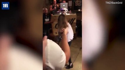 Nobody puts Gronk in the corner! Gronkowski tears up Dallas dancefloor