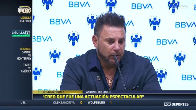Liga MX: Fue una actuación espectacular : Antonio Mohamed
