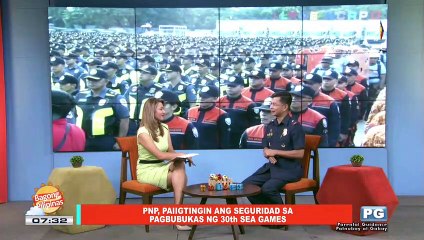 ON THE SPOT: PNP, paiigtingin ang seguridad sa pagububukas ng #SEAGames2019 #WeWinAsOne