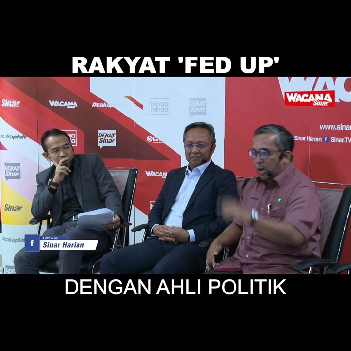 Rakyat 'fed up' dengan ahli politik