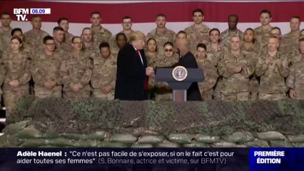 Pour Thanksgiving, Donald Trump a rendu visite aux soldats américains sur la base de Bagram, en Afghanistan