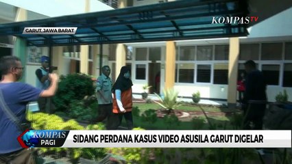 Sidang Perdana Kasus Video Threesome Garut Digelar