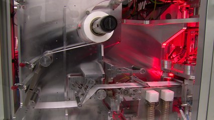 Battery cell production at Volkswagen Salzgitter, production step “cell construction” part 1