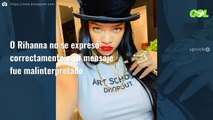 Rihanna se deja fotografiar así recién salida de la ducha ¡y se lía la Dios!