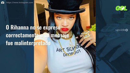 Rihanna se deja fotografiar así recién salida de la ducha ¡y se lía la Dios!