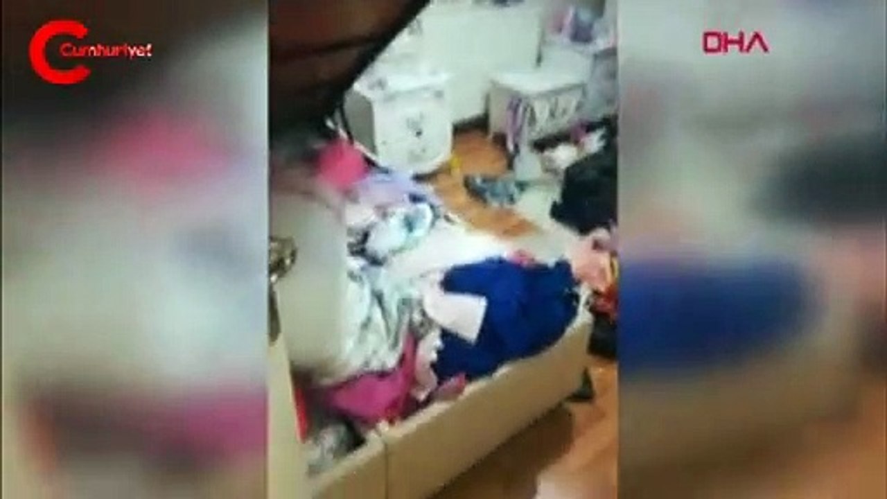 Kameralar kayıttaydı... Yatak odasına döndüğünde şoke oldu