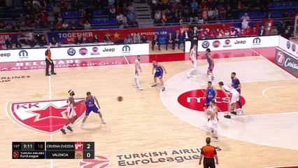 Brown took charge all night for Zvezda