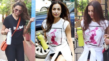 Malaika Arora, Amrita Arora & Gabriella Demetriades spotted at Yoga classes | FilmiBeat