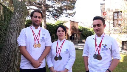 Kapadokya’nın genç şefleri GastroAntalya’dan madalyalarla döndü