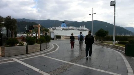 Malta bayraklı kruvaziyer "Marella Dream" Muğla'da