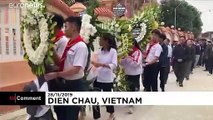 UK truck death victims buried in Vietnam