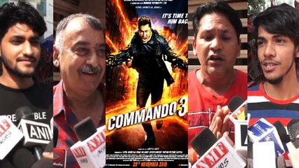 Commando 3 Public Review : Vidyut Jammwal's gets remakes from Public |FilmiBeat