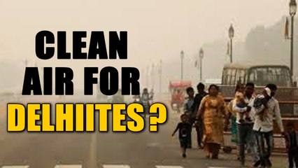 Delhi's air quality improves to 'satisfactory'  | OneIndia News
