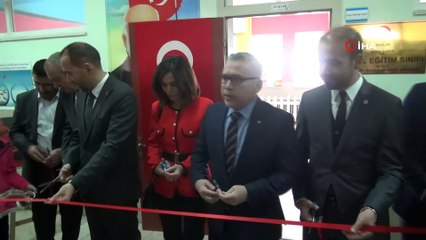 Otizmli öğrenciler için özel sınıf açıldı