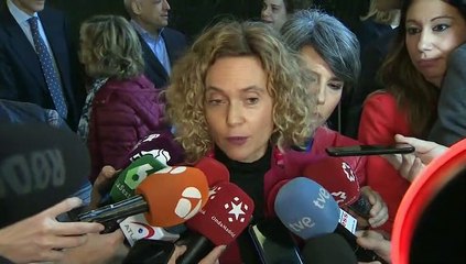Batet replica a PP que, si es presidenta, aceptará acatamientos de Constitución