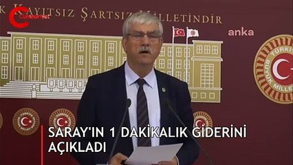Kani Beko: Saray'ın 1 dakikalık gideri 2020 TL'dir