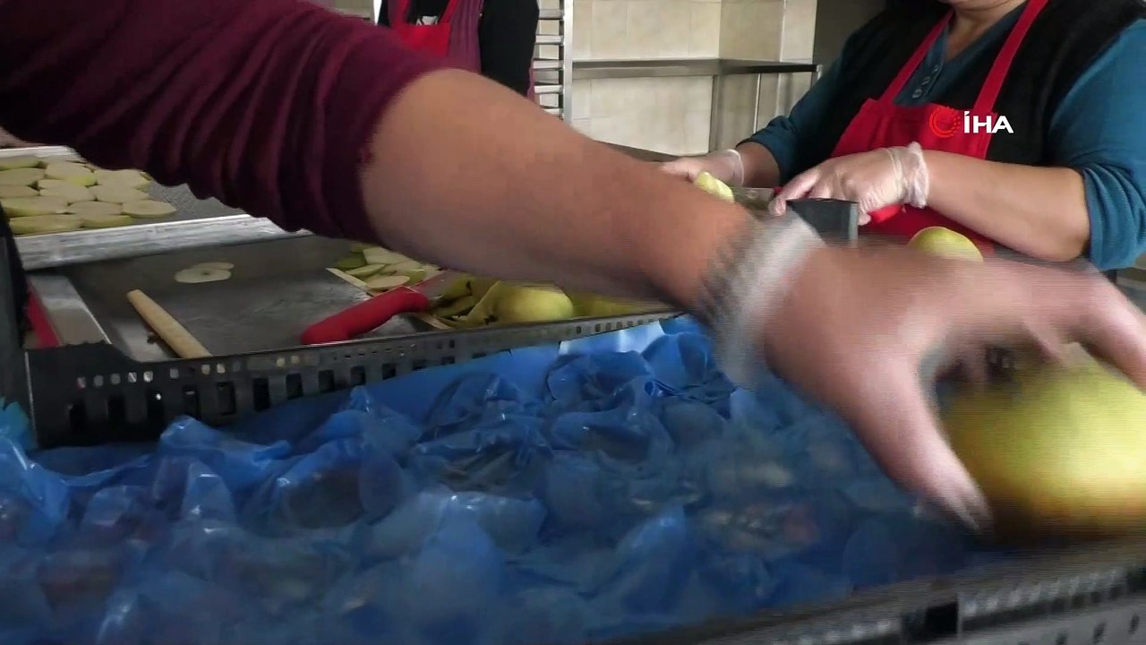 Eski okul binası jeotermal enerjili kurutma tesisi oldu