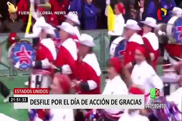 EEUU: así se vivió el desfile de Acción de Gracias en Nueva York