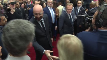 Passation de pouvoirs symbolique entre Donald Tusk et Charles Michel