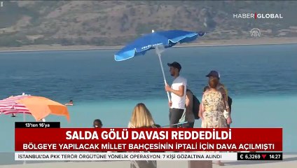 Salda Gölü ihalesinin iptaline mahkemeden ret kararı