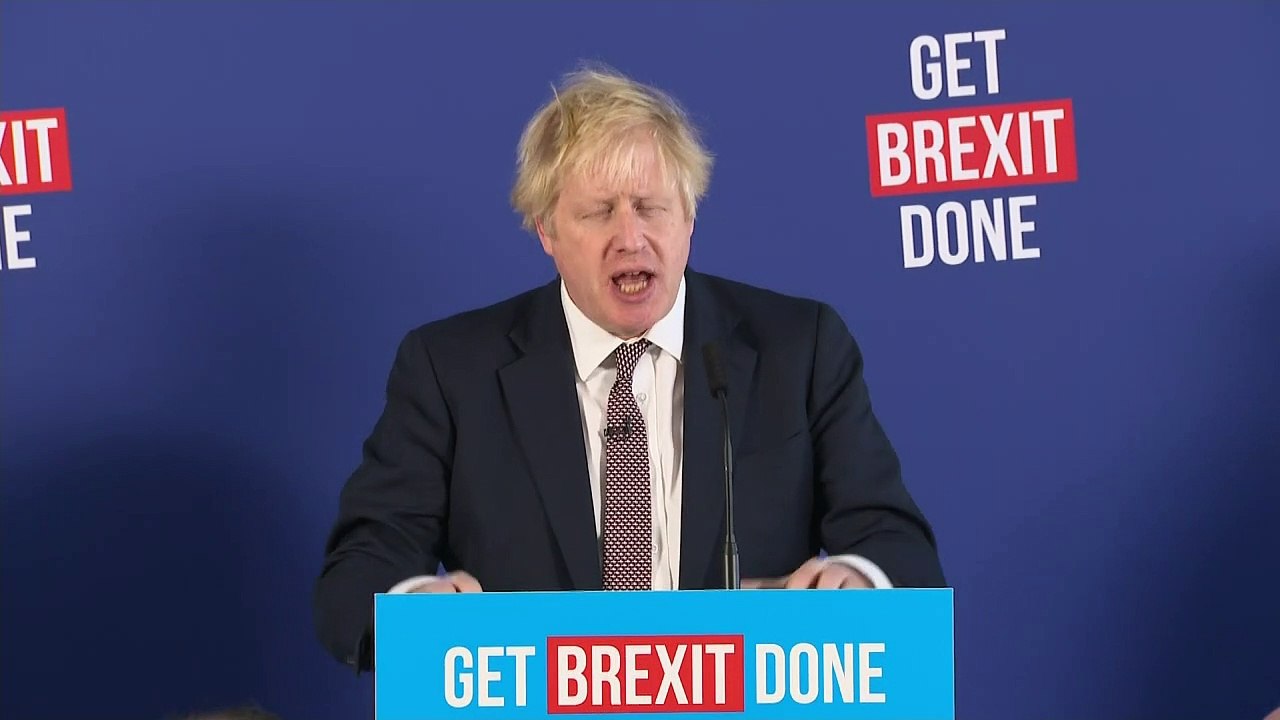 Boris Johnson: Vote Conservative to leave EU by January 31