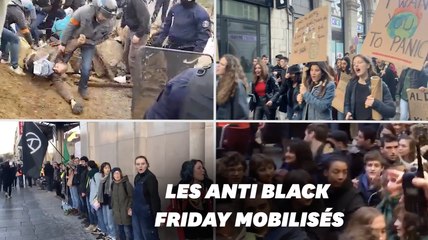 "Block Friday": les images des manifestations partout en France